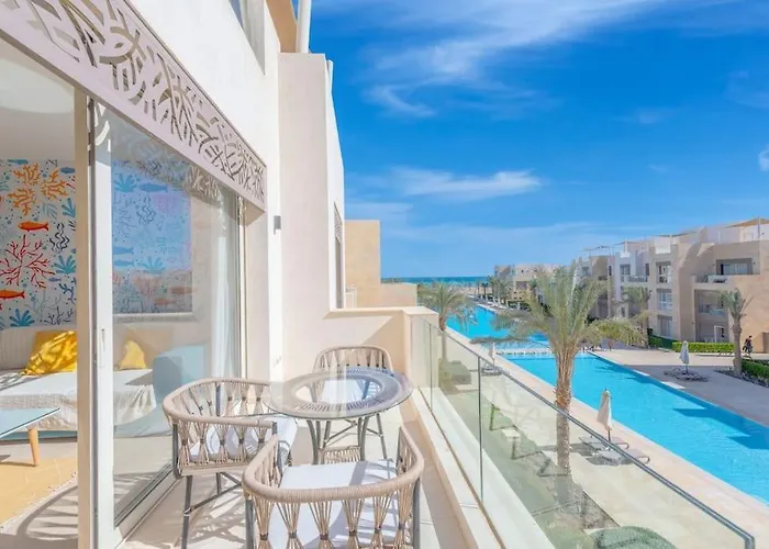 Beach-inspired 1br In Mangroovy, El Gouna. Sea & Pool